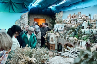 Ya puede visitarse el Belén Artesanal de Bodonal de la Sierra