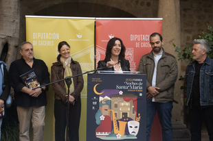 Amancio Prada, Sole Giménez o Diana Navarro, en la XXII edición de las Noches de Santa María de la Diputación de Cáceres