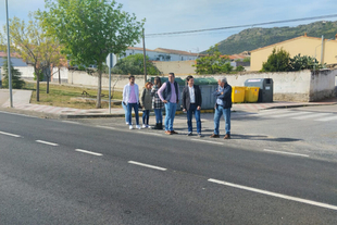 Sierra de Fuentes mejora los accesos al municipio con una inversión de 229.000 euros de la Diputación de Cáceres en el marco del Plan de Carreteras