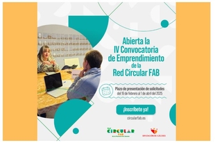 La Red Circular FAB de la Diputación de Cáceres abre la IV Convocatoria de Emprendimiento