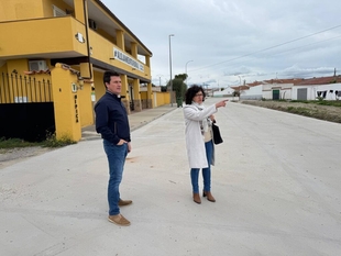 Diputación de Cáceres acondiciona los accesos a Rosalejo por el Camino de los Huertos