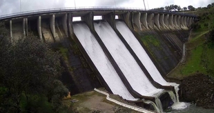 Nueve presas de la cuenca de Guadiana están aliviando agua, mientras continúa la 