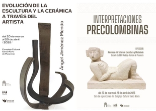 Nuevas exposiciones escultóricas en el Complejo Cultural de Santa María de Plasencia