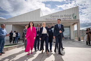 Guardiola inaugura el Centro de Salud de Valverde de Leganés, que simboliza su 'firme compromiso' con la sanidad pública