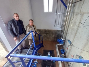 La Junta finaliza una nueva infraestructura hidráulica en Garlitos con una inversión de 450.000 euros