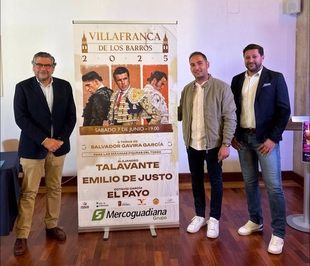Talavante, Emilio de Justo y El Payo lidiarán toros de Salvador Gavira García el 7 de junio en Villafranca de los Barros