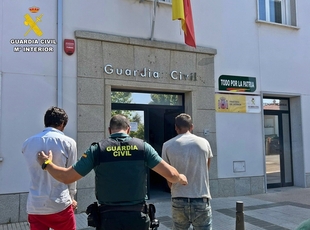 Dos detenidos por el robo del cableado público de Villalba de los Barros que provocó cortes de luz