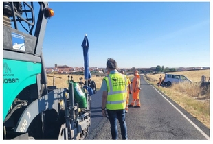 Arrancan obras de rehabilitación en la CC 313 de Salorino-provincia de Badajoz y CC 410-provincia de Toledo