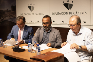 Diputación de Cáceres y el Colegio de Médicos de Cáceres renuevan una nueva edición del “Programa de Educación para la Salud” 