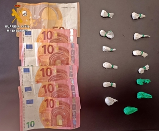 Detenido un vecino de Alange por vender cocaína durante las fiestas patronales