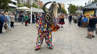 Jarramplas, Carantoñas, Jurramachos y personajes del Carnaval Hurdano recorren Zamora en el XIV Festival de la Máscara