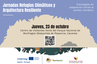 Monfragüe acoge las jornadas “Refugios climáticos y arquitectura resiliente”, organizadas por Diputación de Cáceres