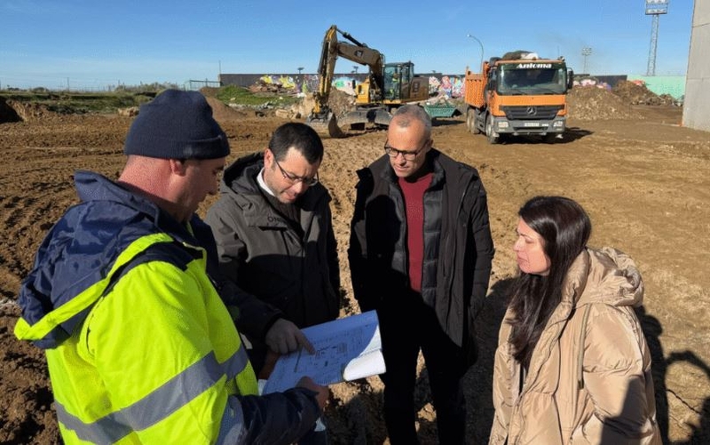 Arrancan las obras del Plan Provincial de Puntos Limpios en Arroyo de la Luz y Aldea del Cano