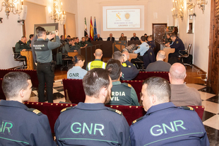 Diputación de Cáceres acoge la reunión transfronteriza de coordinación entre Guardia Civil y Guardia Nacional Republicana