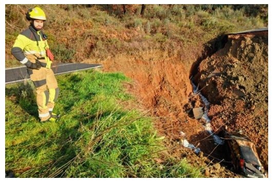 Incidencias en las carreteras de la provincia de Cáceres