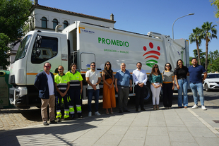 Promedio incorpora dos nuevos camiones recolectores para mejorar la gestión de residuos en Zafra - Río Bodión
