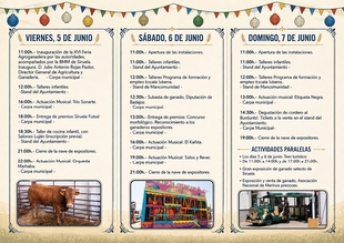 Siruela se convierte este fin de semana en el epicentro del sector primario con su XVI Feria Agroganadera