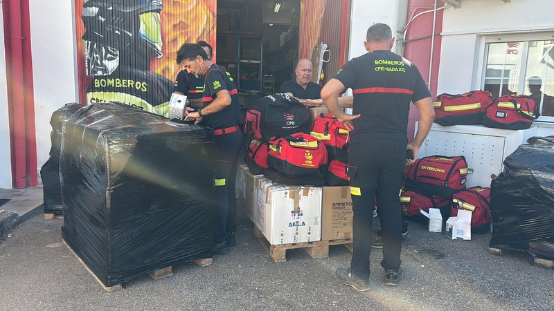 El equipo de bomberos de la Diputación de Badajoz trabajará en las labores de rescate en una zona turística de Caracas