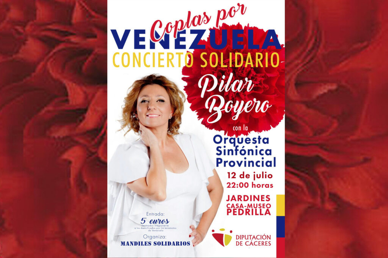 La Diputación de Cáceres convierte la música en solidaridad con el concierto «Coplas por Venezuela»
