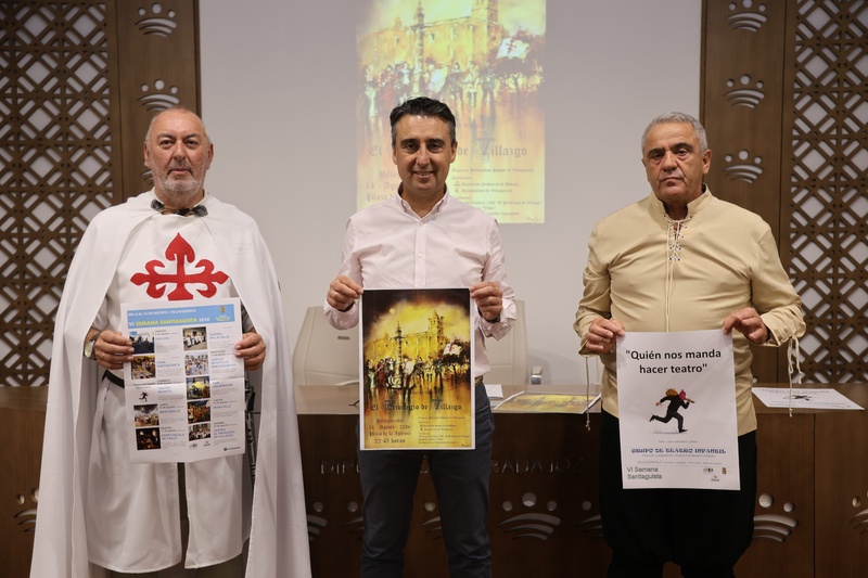 Cien voluntarios y ochocientos socios sacan adelante la VI Semana Santiaguista de Villagonzalo