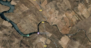 Corte de tráfico en la carretera BA-080, Hornachos a Llera