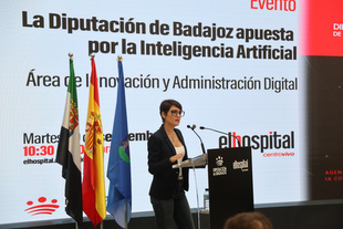 La Diputación de Badajoz estrena su propia Inteligencia Artificial y presenta a Rita, su nueva asistente virtual