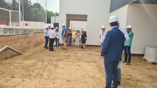 La comunidad educativa de Barbaño disfrutará el próximo curso del nuevo centro educativo que está construyendo la Junta de Extremadura