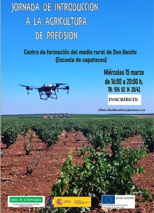 El Centro de Formacin Rural de Don Benito organiza una jornada monogrfica para iniciarse en agricultura de precisin