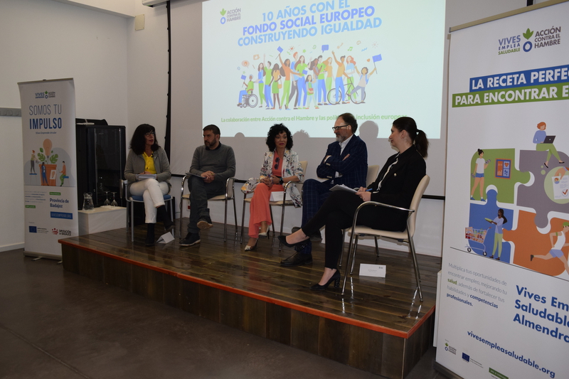 Los programas de insercin laboral con el Fondo Social Europeo y Accin contra el Hambre alcanzan un 40% de xito