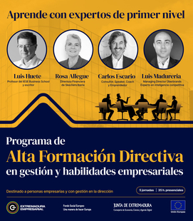 El programa de Alta Formacin Directiva en gestin y habilidades empresariales abre el plazo de inscripcin
