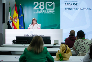 La participacin en las elecciones autonmicas era del 57,12 por ciento a las 18 horas, ms de cinco puntos por encima que en los comicios de 2019