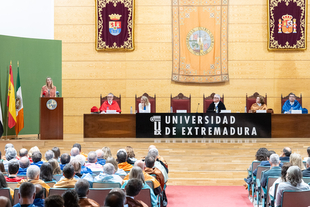 Mara Guardiola destaca el rol de la UEx como ''aliado estratgico en la retencin y atraccin de talento''
