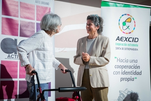 La AEXCID financia dos murales sobre los Objetivos de Desarrollo Sostenible en Mrida