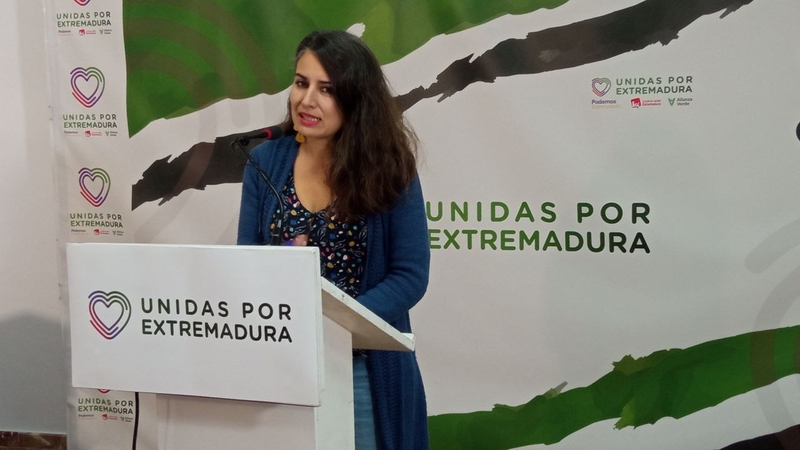 Irene de Miguel denuncia que ''Extremadura ha perdido el centro de referencia nacional del ELA por sectarismo del PP''
