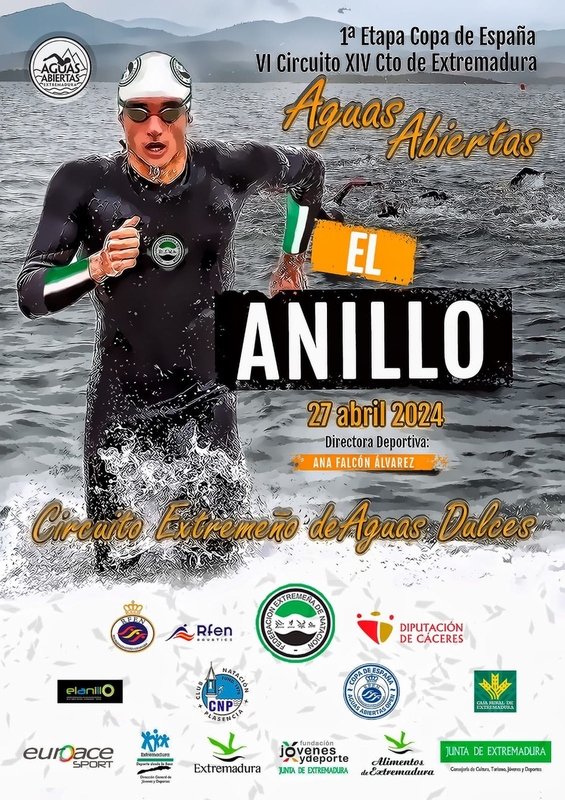 400 nadadores participan este fin de semana en la primera etapa de la Copa de España de Aguas Abiertas en El Anillo