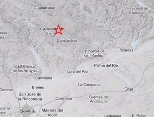 Municipios del Badajoz sienten un terremoto de magnitud 4,1 con epicentro en Cazalla (Sevilla)