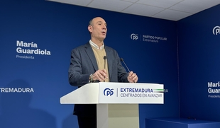 El PP reclama a Gallardo explicaciones y asegura que el caso de David Sánchez en la Diputación de Badajoz 'no es salseo'