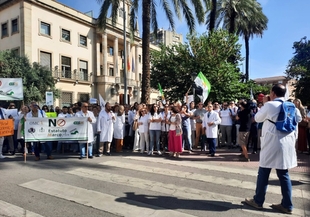 Simex cifra en más de un 65 por ciento el seguimiento de la huelga de médicos en Extremadura