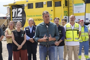 Sánchez anuncia que se reconocerá la emergencia en zonas con incendios y promete ayudas para la reconstrucción