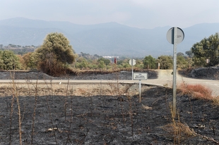 Más de una veintena de medios aéreos trabajan en el incendio de Jarilla en un 'día clave' en su extinción