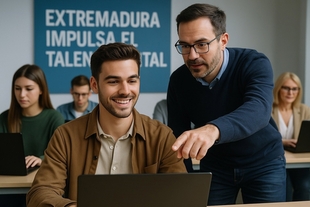 Extremadura impulsa la generación de talento digital con un programa pionero alineado con la Estrategia Europea Digital