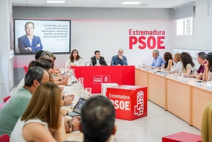 Gallardo advierte a la Junta que 'no cuente' con el PSOE si las cuentas incluyen una política fiscal 'injusta'
