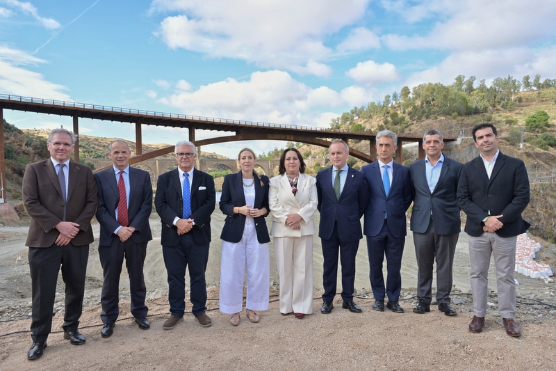 María Guardiola inaugura el viaducto de Alcántara y anuncia la solicitud del reconocimiento del Puente Romano como Patrimonio de la Humanidad