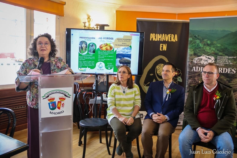 Las Hurdes presenta en Madrid su oferta turística y gastronómica de la mano de la Junta