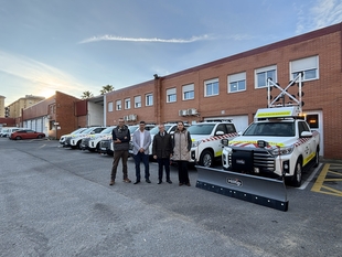 La Junta dispone de 6 nuevos vehículos pick up para conservación de carreteras afectadas por hielo y nieve