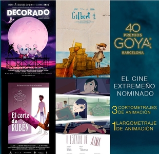 Cuatro producciones extremeñas nominadas en los Premios Goya 2026