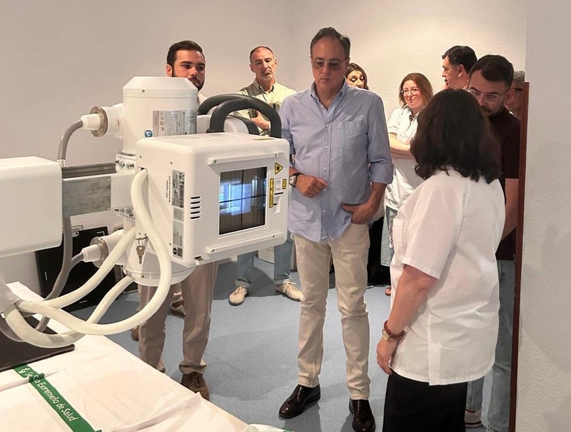 El Área de Salud de Badajoz renueva el equipo de Radiología del Centro de Salud de Jerez de los Caballeros tras casi 20 años