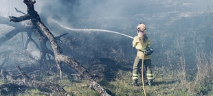 El plan Infoex interviene en 30 incendios forestales durante la última semana