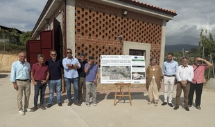 Mercedes Morán visita la nueva EBAR de Jaraíz de la Vera en la que la Junta ha invertido casi 900.000 euros