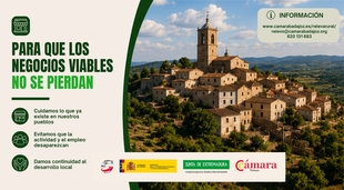 La Cámara de Comercio de Badajoz impulsa el programa Relevo Empresarial para favorecer la continuidad de negocios